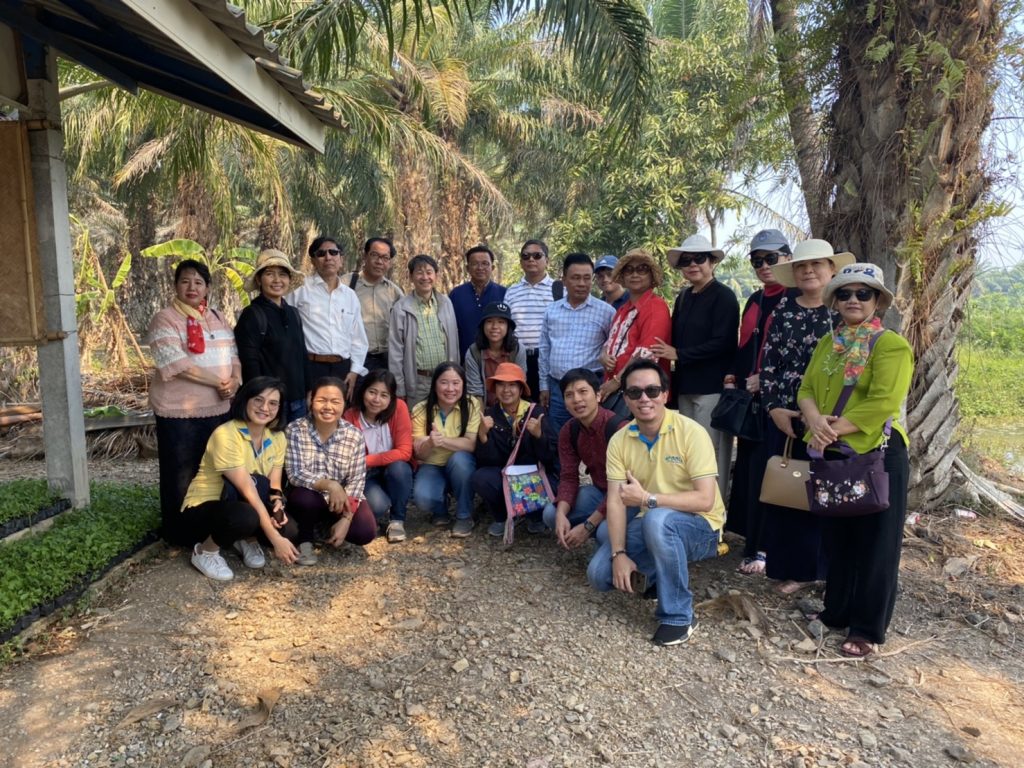 The University of Yangon, Myanmar and Chulalongkorn University’s delegates visited Community Water Resource Management at Bueng Cham Or sub-district, Pathum Thani, Hydro – Informatics Institute (HII)